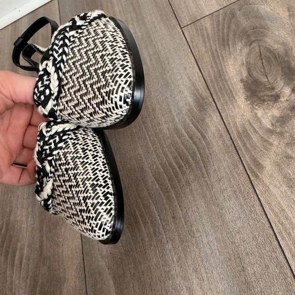 Kelsi Dagger Brooklyn Women's Annalese Mary Jane Flat black white size 8 - Picture 6 of 6